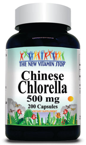 50% off Price Chinese Chlorella 500mg 200 Capsules 1 or 3 Bottle Price