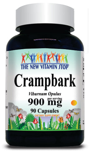 BUY 1 GET 2 FREE Crampbark 900mg 90 Capsules