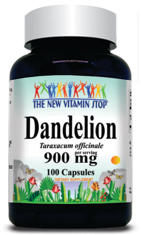 BUY 1 GET 2 FREE Dandelion 900mg 100 Capsules