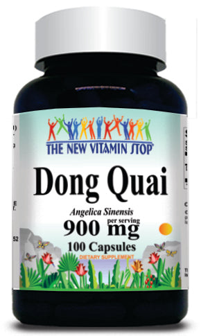50% off Price Dong Quai 900mg 100 or 200 Capsules 1 or 3 Bottle Price