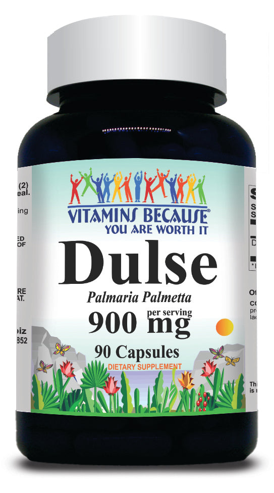 BUY 1 GET 2 FREE Dulse 900mg 90 Capsules