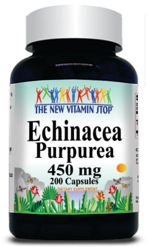 50% off Price Echinacea Purpurea Root 450mg 200 Capsules 1 or 3 Bottle Price