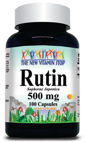 50% off Price Rutin 500mg 100 Capsules 1 or 3 Bottle Price