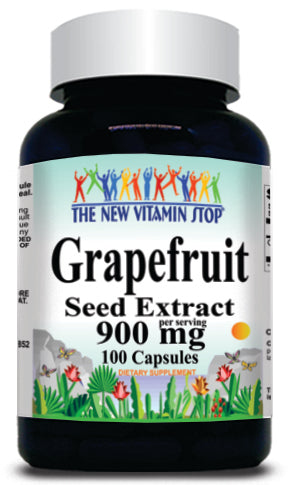 BUY 1 GET 2 FREE Grapefruit Seed Extract 900mg 100 Capsules