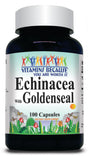 BUY 1 GET 2 FREE Echinacea with Goldenseal 450mg 100 or 200 Capsules