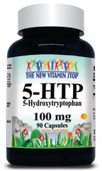 50% off Price 5-HTP 100mg 90 or 180 Capsules 1 or 3 Bottle Price