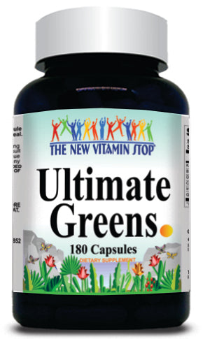 50% off Price Ultimate Greens 180 Capsules 1 or 3 Bottle Price