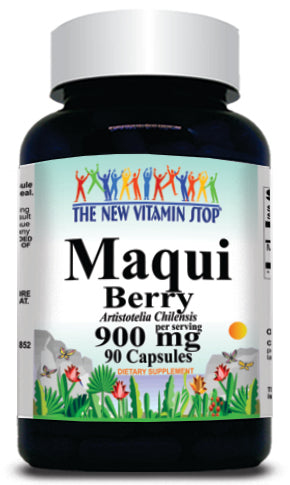 BUY 1 GET 2 FREE Maqui Berry 900mg 90 Capsules