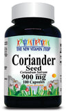 50% off Price Coriander Seed 900mg 100 Capsules 1 or 3 Bottle Price