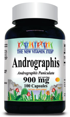 BUY 1 GET 2 FREE Andrographis 900mg 100 or 200 Capsules