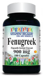 BUY 1 GET 2 FREE Fenugreek 900mg 100 Capsules