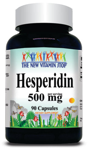 BUY 1 GET 2 FREE Hesperidin 500mg 90 or 180 Capsules