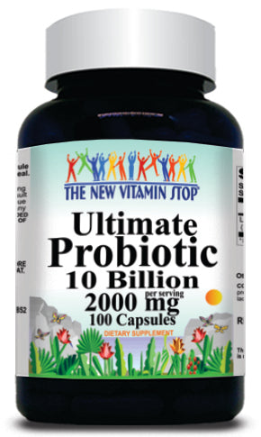 BUY 1 GET 2 FREE Ultimate Probiotic 100 or 200 Capsules