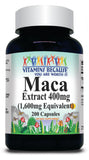 BUY 1 GET 2 FREE Maca Extract Equivalent 1600mg 100 or 200 Capsules