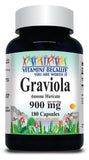 BUY 1 GET 2 FREE Graviola 900mg 180 Capsules