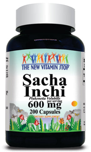 BUY 1 GET 2 FREE Sacha Inchi 600mg 200 Capsules