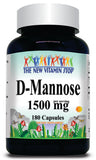 50% off Price D-Mannose 1500mg 90 or 180 Capsules 1 or 3 Bottle Price