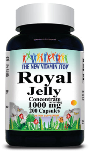 BUY 1 GET 2 FREE Royal Jelly Concentrate 1000mg 200 Capsules
