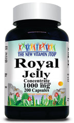50% off Price Royal Jelly Concentrate 1000mg 200 Capsules 1 or 3 Bottle Price