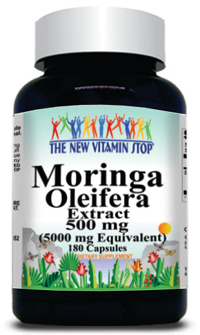 50% off Price Moringa Oleifera Extract Equivalent 5000mg 180 Capsules 1 or 3 Bottle Price