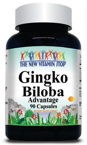 50% off Price Gingko Biloba Advantage 90 Capsules 1 or 3 Bottle Price