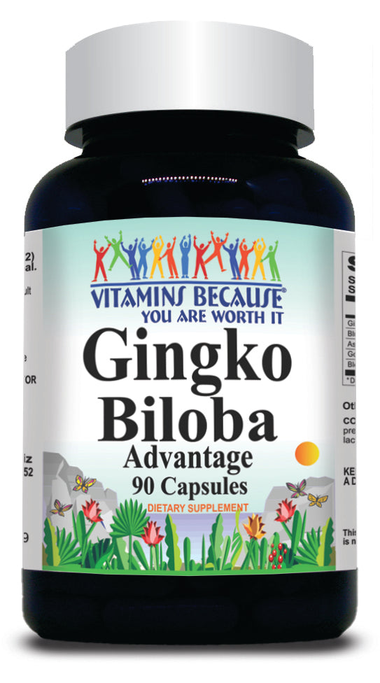 BUY 1 GET 2 FREE Gingko Biloba Advantage 90 Capsules