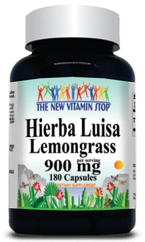 BUY 1 GET 2 FREE Hierba Luisa Lemongrass 900mg 180 Capsules