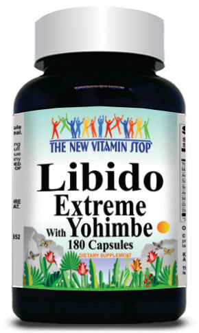 50% off Price Libido Extreme with Yohimbe 180 Capsules 1 or 3 Bottle Price