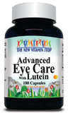 50% off Price Advanced Eye Care with Lutein 90 or 180 Capsules 1 or 3 Bottle Price