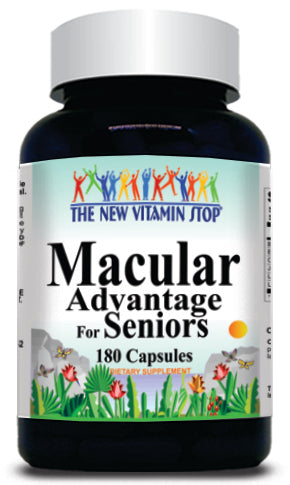 50% off Price Macular Advantage for Seniors 180 Capsules 1 or 3 Bottle Price