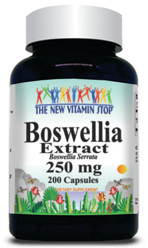 50% off Price Boswellia Extract 250mg 200 Capsules 1 or 3 Bottle Price