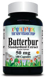 50% off Price Butterbur Extract 50mg 90 or 180 Capsules 1 or 3 Bottle Price