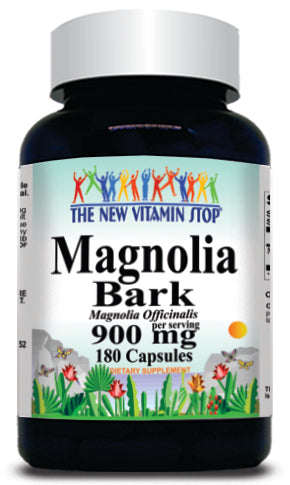 50% off Price Magnolia Bark 900mg 180 Capsules 1 or 3 Bottle Price