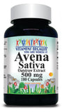 BUY 1 GET 2 FREE Avena Sativa 500mg 90 or 180 Capsules