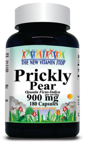 50% off Price Prickly Pear 900mg 180 Capsules 1 or 3 Bottle Price