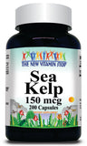 50% off Price Sea Kelp 150mcg 200 Capsules 1 or 3 Bottle Price