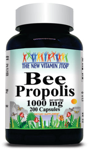 50% off Price Bee Propolis 1000mg 200 Capsules 1 or 3 Bottle Price
