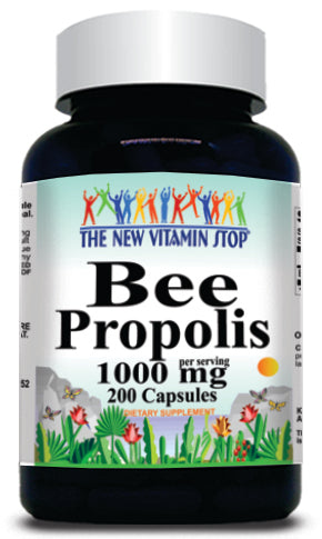 BUY 1 GET 2 FREE Bee Propolis 1000mg 200 Capsules