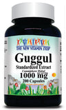 50% off Price Guggul Standardized Extract 1000mg 200 Capsules 1 or 3 Bottle Price