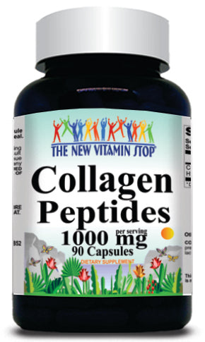 50% off Price Collagen Peptides 1000mg 90 or 180 Capsules 1 or 3 Bottle Price