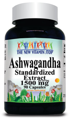 50% off Price Ashwagandha Extract 1500mg 90 or 180 Capsules 1 or 3 Bottle Price