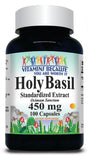 BUY 1 GET 2 FREEHoly Basil Standardized Extract 450mg 100 or 200 Capsules