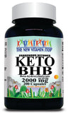 50% off Price KETO BHB 2000mg 200caps Exogenous Ketones 1 or 3 Bottle Price