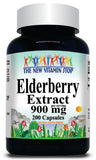 50% off Price Elderberry Extract 900mg 200 Capsules 1 or 3 Bottle Price