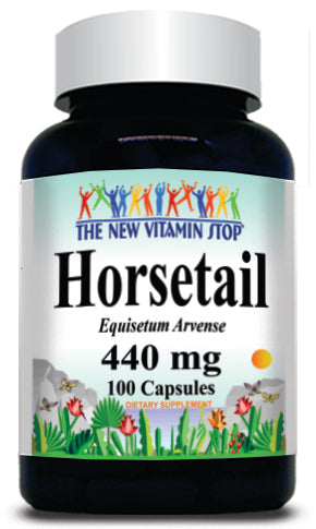 50% off Price Horsetail 440mg 100 Capsules 1 or 3 Bottle Price