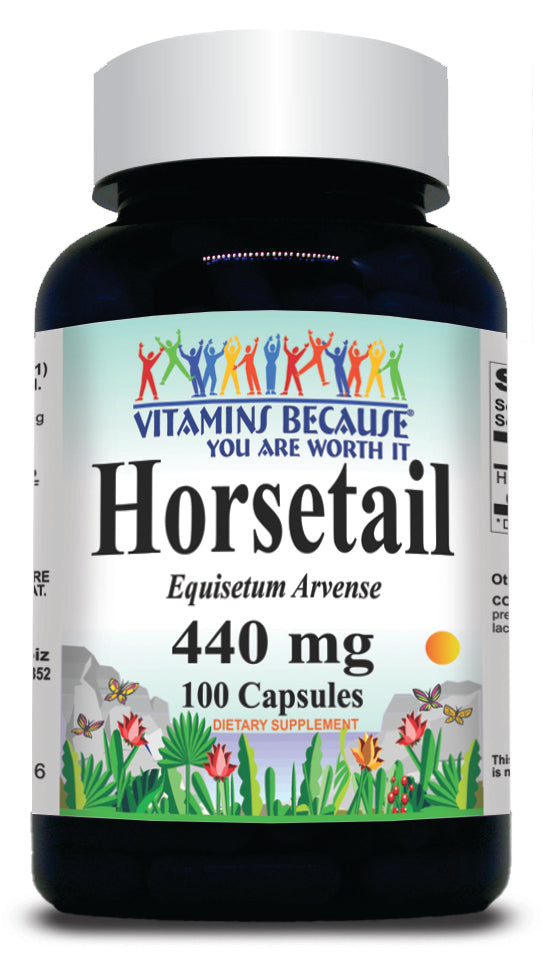 BUY 1 GET 2 FREE Horsetail 440mg 100 Capsules