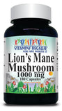 BUY 1 GET 2 FREE Price Lion's Mane Mushroom 1000mg 90 or 180 Capsules