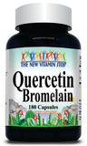 50% off Price Quercetin & Bromelain 500mg 90 or 180 Capsules 1 or 3 Bottle Price