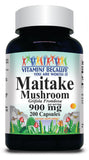 BUY 1 GET 2 FREE Maitake Mushroom 900mg 100 or 200 Capsules