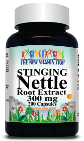 BUY 1 GET 2 FREE Stinging Nettle Root Extract 300mg 200 Capsules